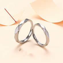 Load image into Gallery viewer, Angular Love Couple Ring Handmade Chinese Style Retro Men And Women Couple Rings