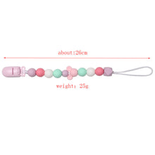 Load image into Gallery viewer, Cartoon Animal Teether Chain INS Baby Pacifier Clip