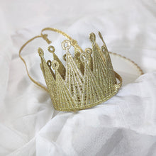 Load image into Gallery viewer, New European And American Cute Children's Crown Hairband Baby Birthday