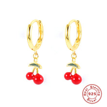 Load image into Gallery viewer, Fruit Pendant Drop Oil Earring Earrings Fashion Simple Creative Earring Earrings