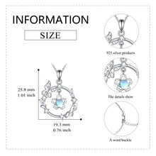 Load image into Gallery viewer, Sterling Silver Necklace Moonstone Pendant Jewellery Gifts for Women