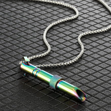 Load image into Gallery viewer, Meditation Titanium Steel Accessories Samma-sati Pendant Necklace
