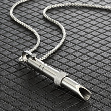 Load image into Gallery viewer, Meditation Titanium Steel Accessories Samma-sati Pendant Necklace
