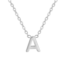 Load image into Gallery viewer, 26 English Letter Steel Color Concentrate Polished Welding Cross Chain
