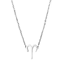Load image into Gallery viewer, Twelve Constellation Pendant Necklace Simple Titanium Steel Clavicle Chain
