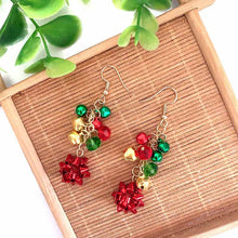 Load image into Gallery viewer, Flower Colored Bell Christmas Jewelry
