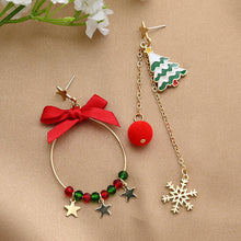 Load image into Gallery viewer, Christmas Earrings Holiday Gift Jewelry Girl
