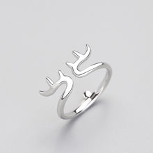 Load image into Gallery viewer, Silver Jewelry Creative Personality Christmas Elk
