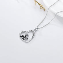 Load image into Gallery viewer, Panda Necklace 925 Sterling Silver Mother Daughter Necklaces
