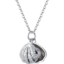 Load image into Gallery viewer, Cute Zircon Shell Pendant Chain Pearl Jewelry for Women
