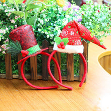 Load image into Gallery viewer, Christmas Head Buckle Christmas Party Supplies Christmas Headband Gifts Christmas Headband Christmas Hat Head Buckle
