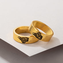 Load image into Gallery viewer, Personalized Jewelry Cartoon Love Couple Rings
