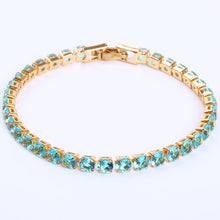 Load image into Gallery viewer, Cubic Zirconia Tennis Bracelets Iced Out Chain Crystal Bracelet Women Men Gold Bracelet Jewelry
