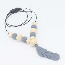 Load image into Gallery viewer, Baby Soothing Teether Protects Safety Baby Teether Necklace
