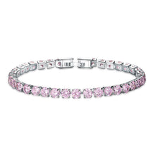 Load image into Gallery viewer, Cubic Zirconia Tennis Bracelets Iced Out Chain Crystal Bracelet Women Men Gold Bracelet Jewelry
