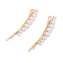 Load image into Gallery viewer, Pearl hair pin girl temperament girl
