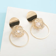 Load image into Gallery viewer, Fashion Statement Earring Geometric Large Earrings For Women Hanging Dangle Earrings Drop Earrings New Trend Female Jewelry
