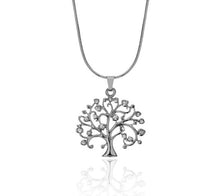 Load image into Gallery viewer, 54MM Big Tree Of Life Pendant Necklaces Drilling CZ Zircon Multi Layers Chains Long Necklace Jewelry Gifts For Her
