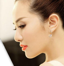 Load image into Gallery viewer, Simple pearl earrings for women
