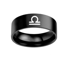 Load image into Gallery viewer, Twelve Constellation Rings Stainless Steel Male And Female Ring Rings
