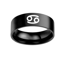 Load image into Gallery viewer, Twelve Constellation Rings Stainless Steel Male And Female Ring Rings
