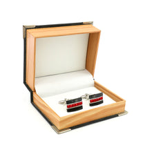 Load image into Gallery viewer, Cufflinks Inlaid Shell Cufflinks French Male Agate Cufflinks
