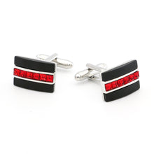 Load image into Gallery viewer, Cufflinks Inlaid Shell Cufflinks French Male Agate Cufflinks
