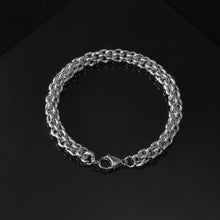 Load image into Gallery viewer, European And American Titanium Steel Mens Bracelet Personality Hip-Hop Punk Tide Domineering Braided Chain
