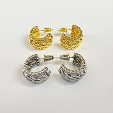 Load image into Gallery viewer, Twisted Twist Earrings Earrings Exaggerated Niche European And American Retro Earrings Earring
