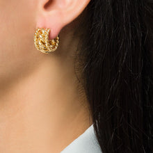 Load image into Gallery viewer, Twisted Twist Earrings Earrings Exaggerated Niche European And American Retro Earrings Earring

