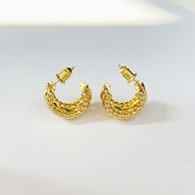 Load image into Gallery viewer, Twisted Twist Earrings Earrings Exaggerated Niche European And American Retro Earrings Earring
