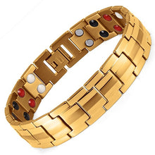 Load image into Gallery viewer, Anion Bracelet 15Mm Detachable Double Row Magnet Anion MenS Bracelet Anion Bracelet 15MM Detachable Double Row Magnet Anion Mens Bracelet
