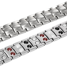 Load image into Gallery viewer, Anion Bracelet 15Mm Detachable Double Row Magnet Anion MenS Bracelet Anion Bracelet 15MM Detachable Double Row Magnet Anion Mens Bracelet

