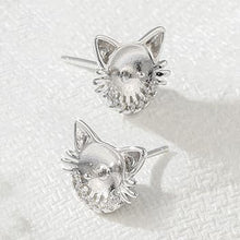 Load image into Gallery viewer, Wholesale Women Freshwater Cat Pendant 925 Sterling Silver Necklace And Earing Pearl Jewelry Sets
