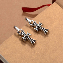 Load image into Gallery viewer, Jewelry Earrings Punk European And American Stud Earrings Retro Cross Earrings
