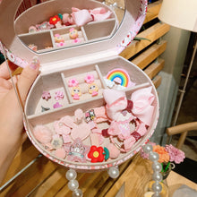 Load image into Gallery viewer, Headdress Hair Clip Princess Girl Baby Jewelry Set Gift Box
