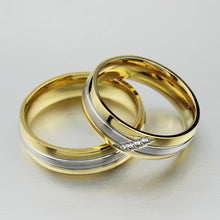 Load image into Gallery viewer, Titanium steel couple rings
