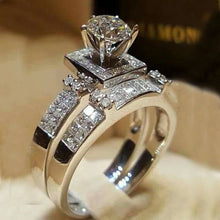 Load image into Gallery viewer, Couple Creative Engagement Ring
