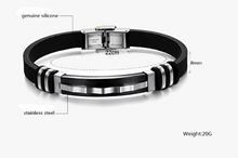 Load image into Gallery viewer, Zap Stainless Steel Mens Bracelet
