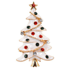 Load image into Gallery viewer, Christmas Tree Brooch Pin Women Girls Jewelry

