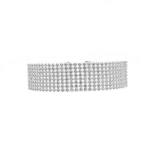 Load image into Gallery viewer, Fashion Women Full Crystal Rhinestone Choker Necklace Wedding Jewelry Chokers Necklaces for Women
