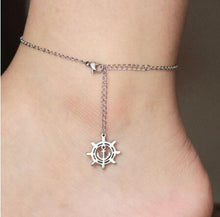 Load image into Gallery viewer, Rudder Anchor Stainless Steel Ankle Bracelets Foot Bracelet
