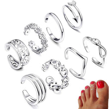 Load image into Gallery viewer, Feet Rings Foot Personality Charm Rose Simple Rings Women&#39;s   Rings
