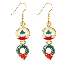 Load image into Gallery viewer, European And American New Jewelry Creative Personality Christmas Eve Christmas Earrings
