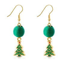 Load image into Gallery viewer, European And American New Jewelry Creative Personality Christmas Eve Christmas Earrings
