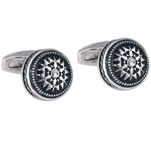 Load image into Gallery viewer, Business Dress Cufflinks French Diamond Cufflinks
