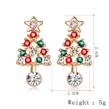 Load image into Gallery viewer, Christmas earrings jewelry
