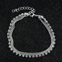 Load image into Gallery viewer, HHYDE 1PC Multilayer  Crystal Anklet Foot Chain Summer Bracelet Charm Anklets Beach Foot Wedding Jewelry Gift Enkelbandje
