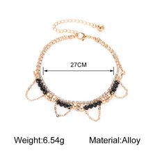 Load image into Gallery viewer, Bracelets Ethnic Style Beaded Diamond Tassel Bracelet
