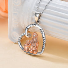 Load image into Gallery viewer, Mother Daughter Necklace 925 Sterling Silver daughter gift from Mom Gifts for Mother Grandma Mom Daughter
